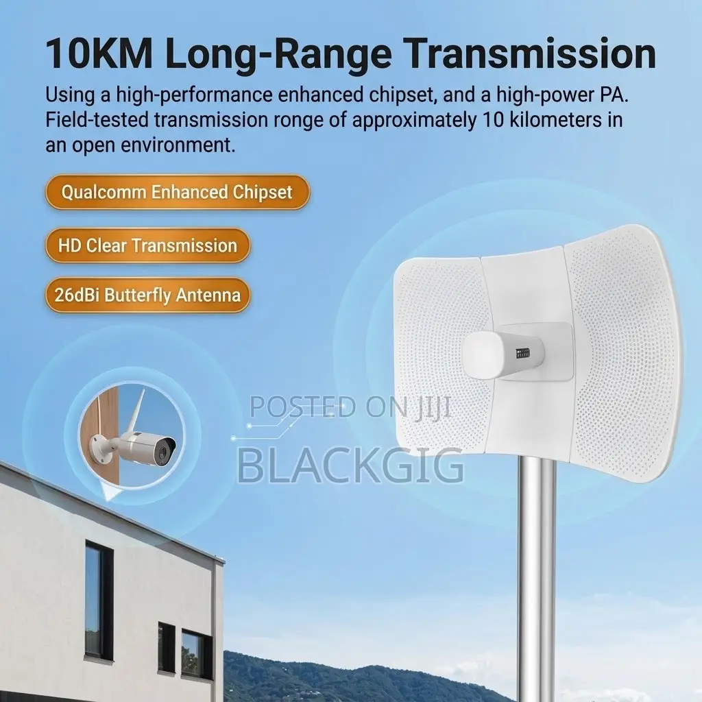 Wireless Network Bridge Outdoor Antenna AP Access Point to Point P2P