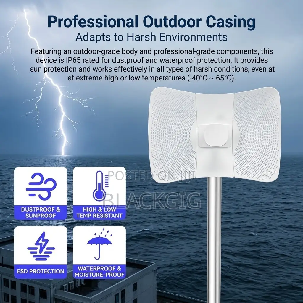 Wireless Network Bridge Outdoor Antenna AP Access Point to Point P2P