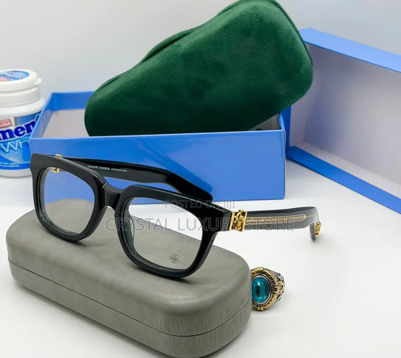 Chrome Hearts Quality Luxury Frame Glasses
