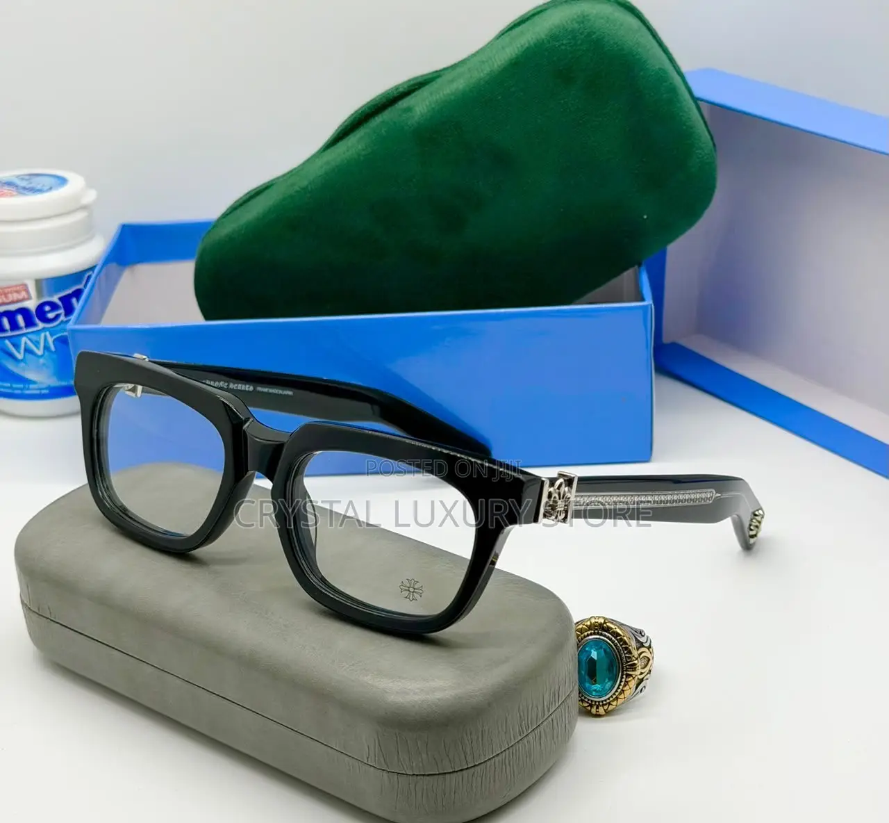Chrome Hearts Quality Luxury Frame Glasses