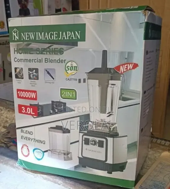 New Image Japan 3L 2-in-1 Commercial Blender – 10,000W