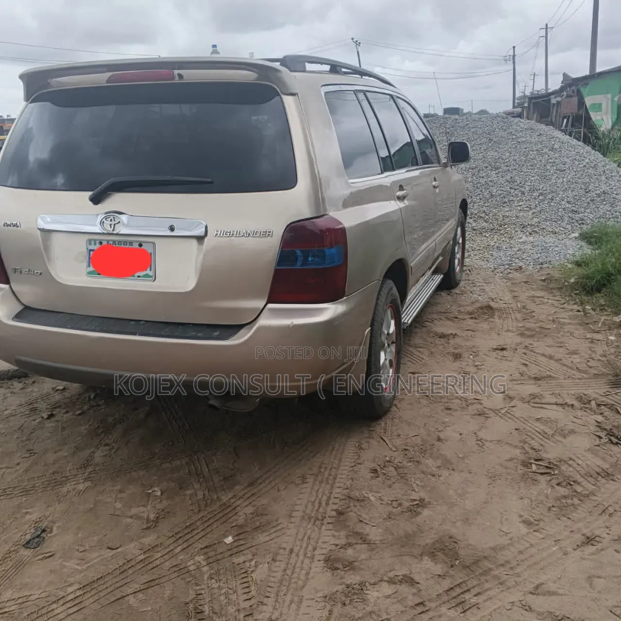 Toyota Highlander Base AWD 2004 Gold