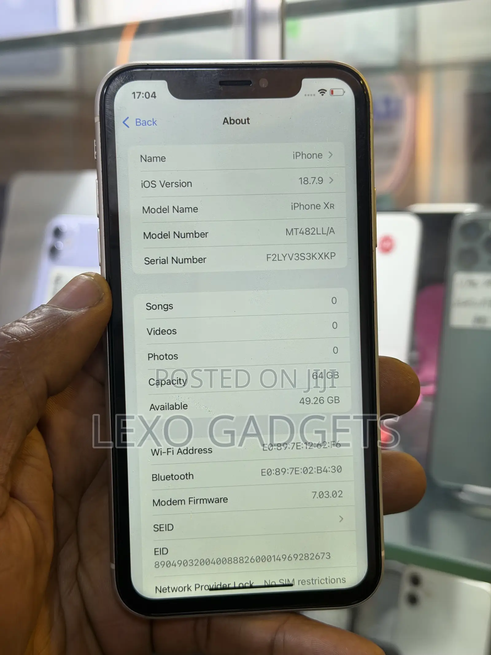 Apple iPhone XR 64 GB White