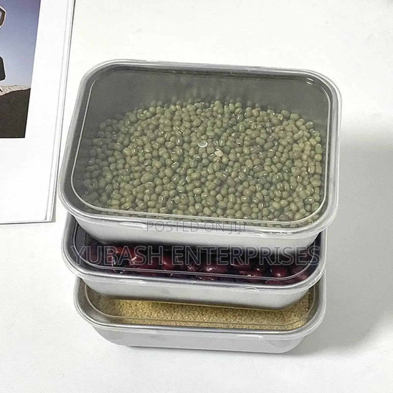 3pcs Stainless Steel With Cover