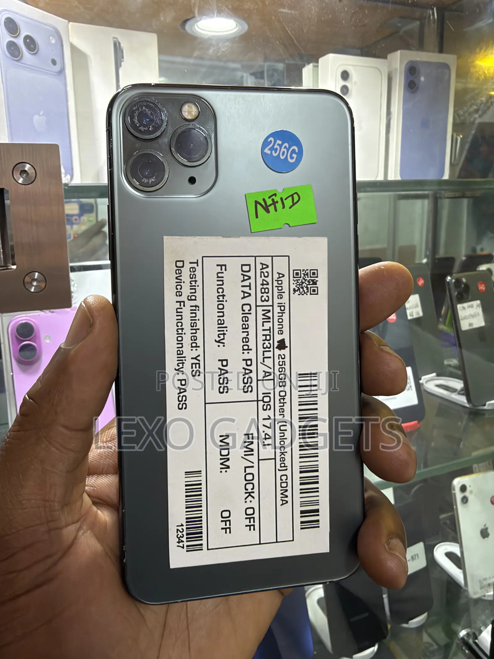 Apple iPhone 11 Pro Max 256 GB Green