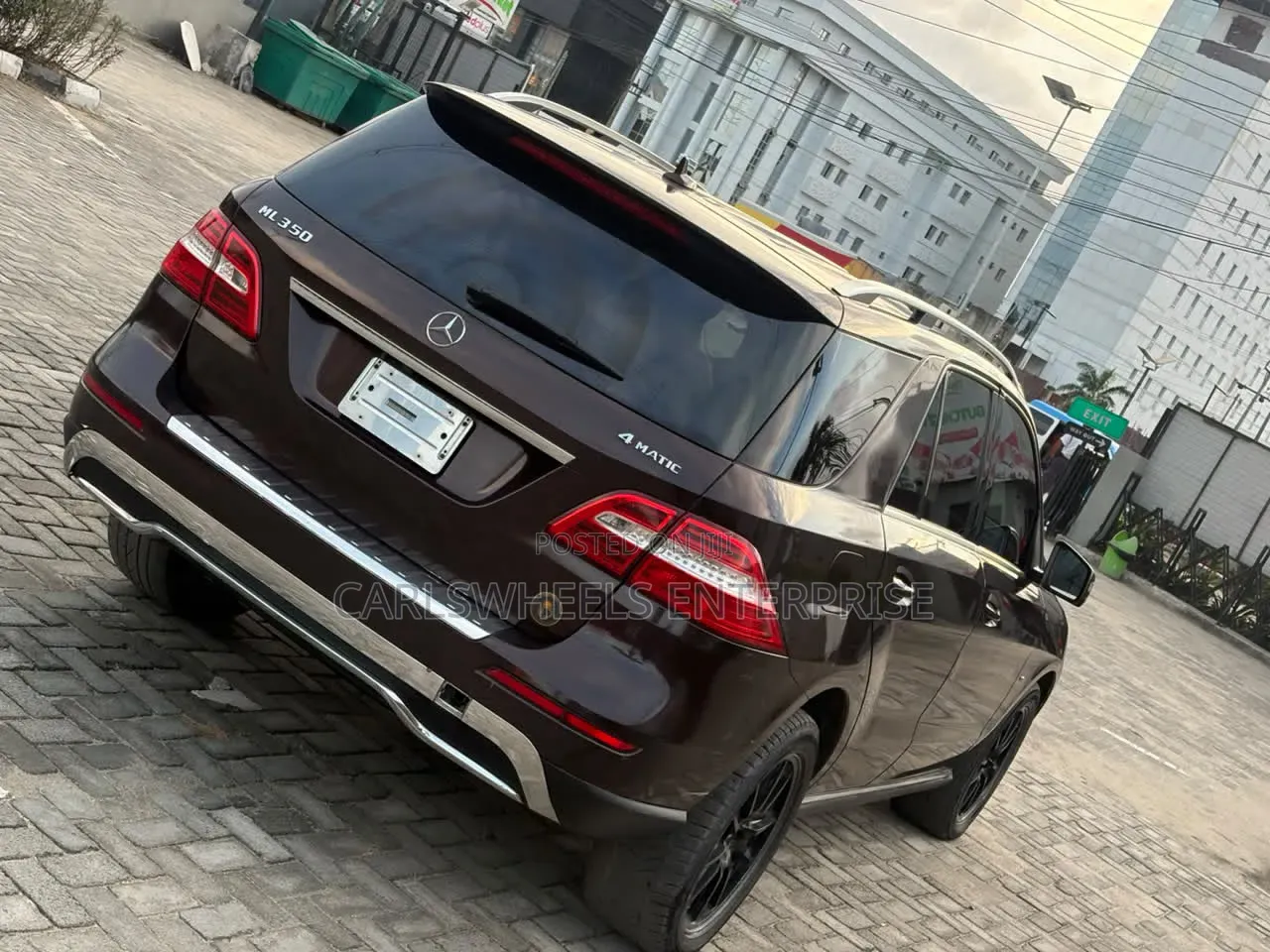Mercedes-Benz M Class ML 350 4Matic 2012 Burgundy