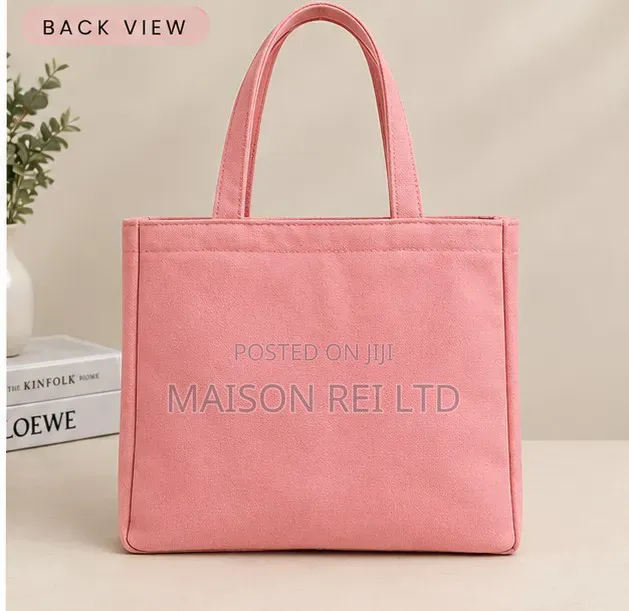 The Cassette Gentle Woman | Structured Canvas Tote Bag