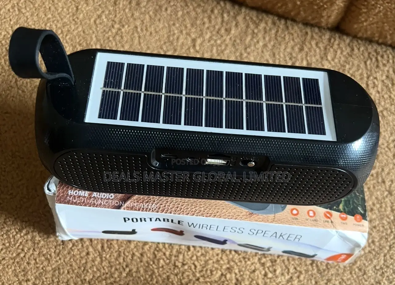 UK T G Solar Bluetooth Speaker With Charger