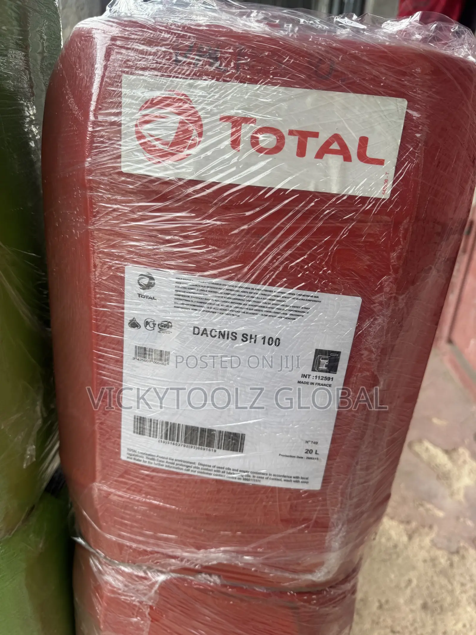 25Liters of Totalenergies Dacnis SH 100