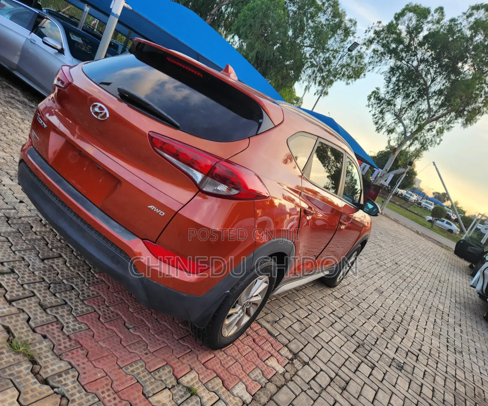 Hyundai Tucson 2017 Red