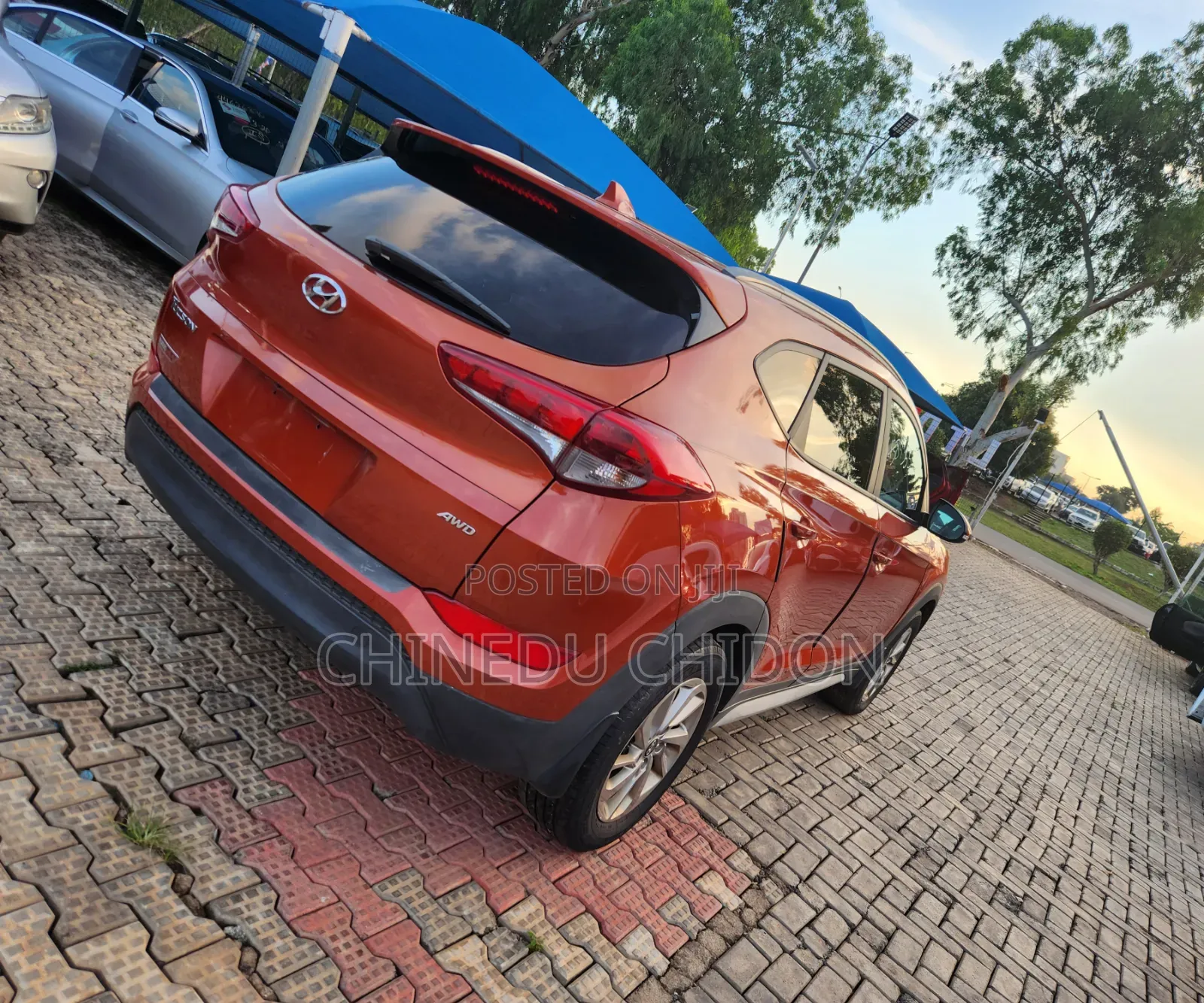 Hyundai Tucson 2017 Red