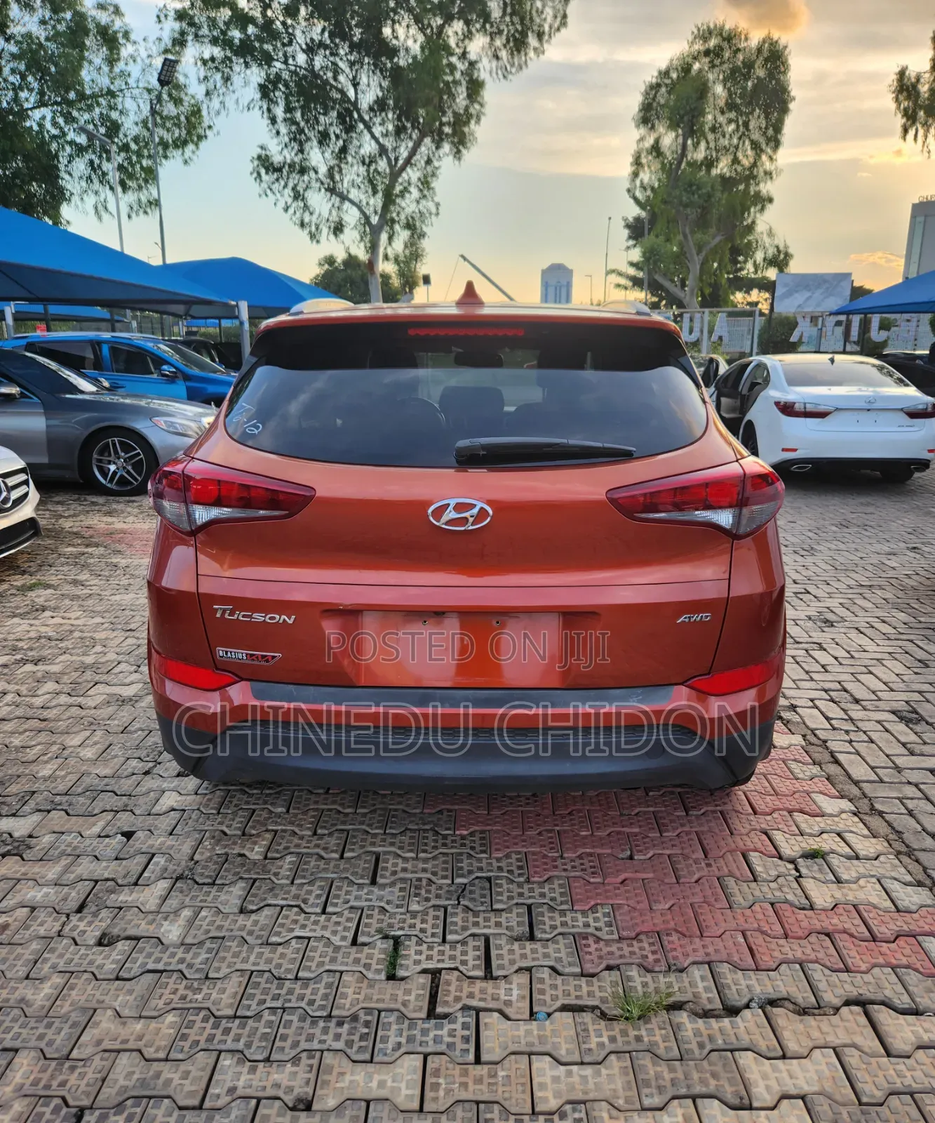 Hyundai Tucson 2017 Red
