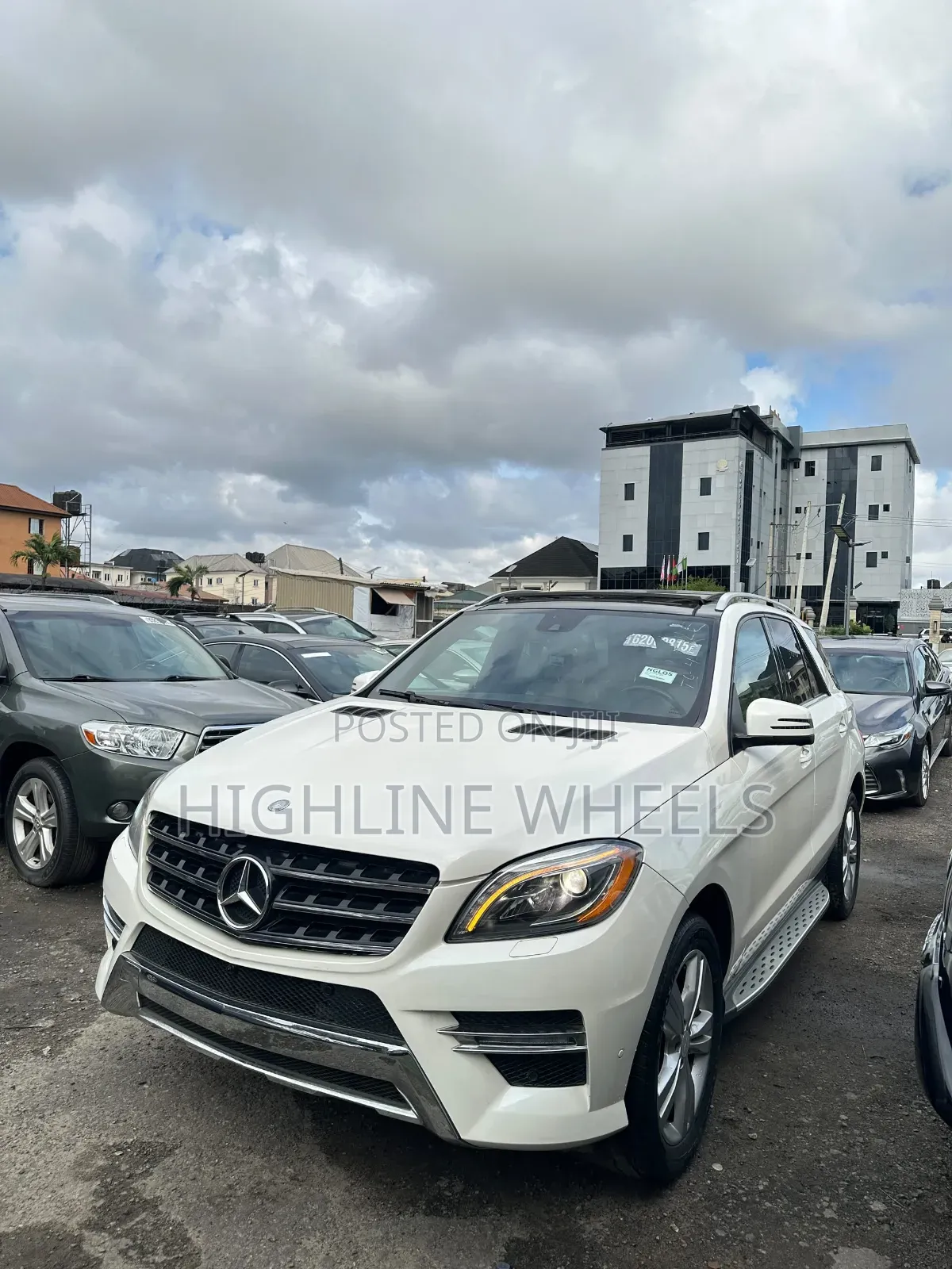Mercedes-Benz M Class 2015 White