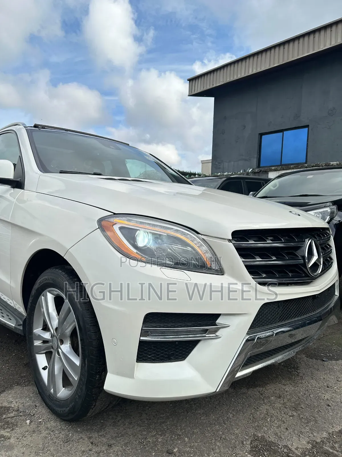 Mercedes-Benz M Class 2015 White