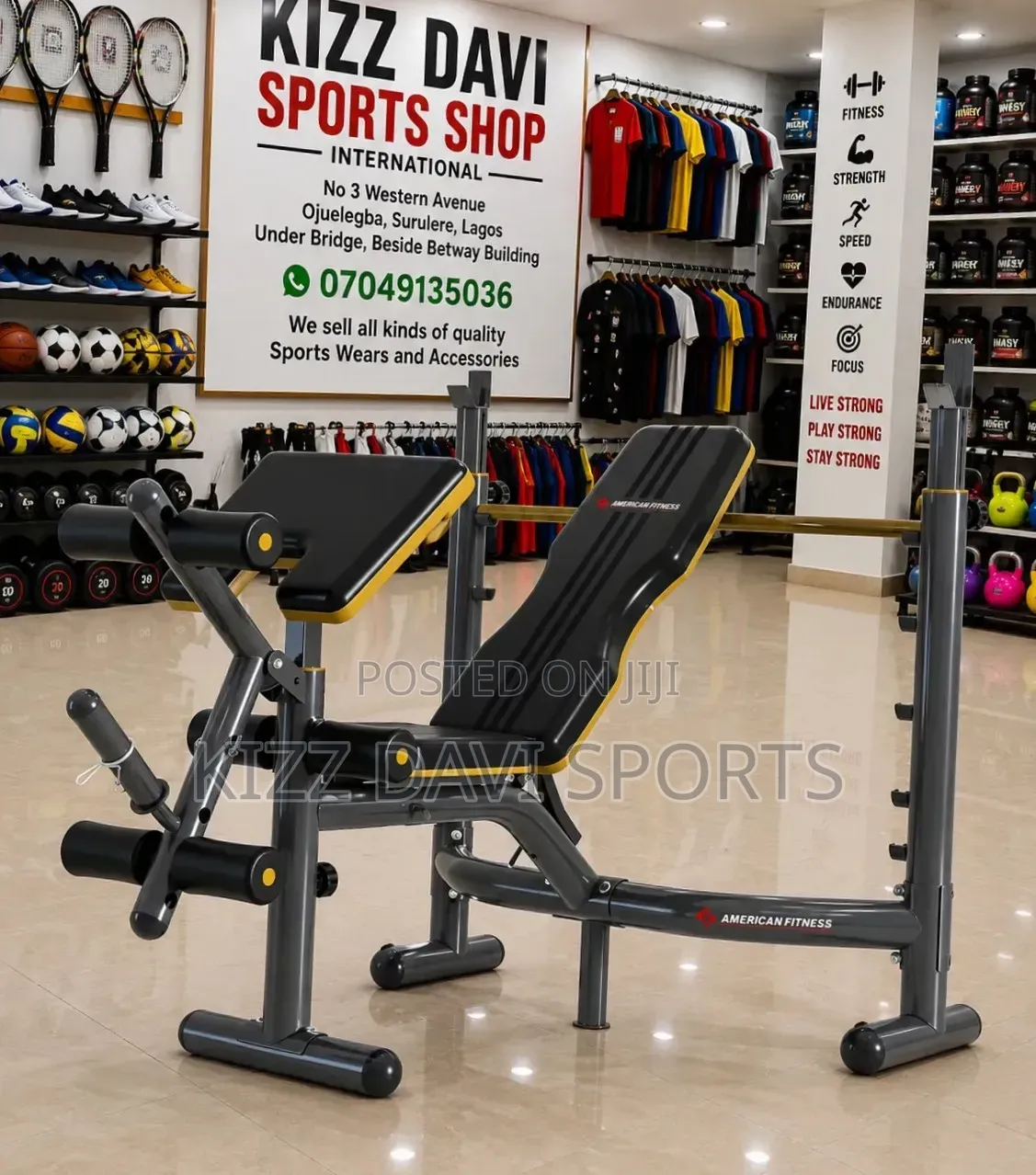 Commercial Weight Bench