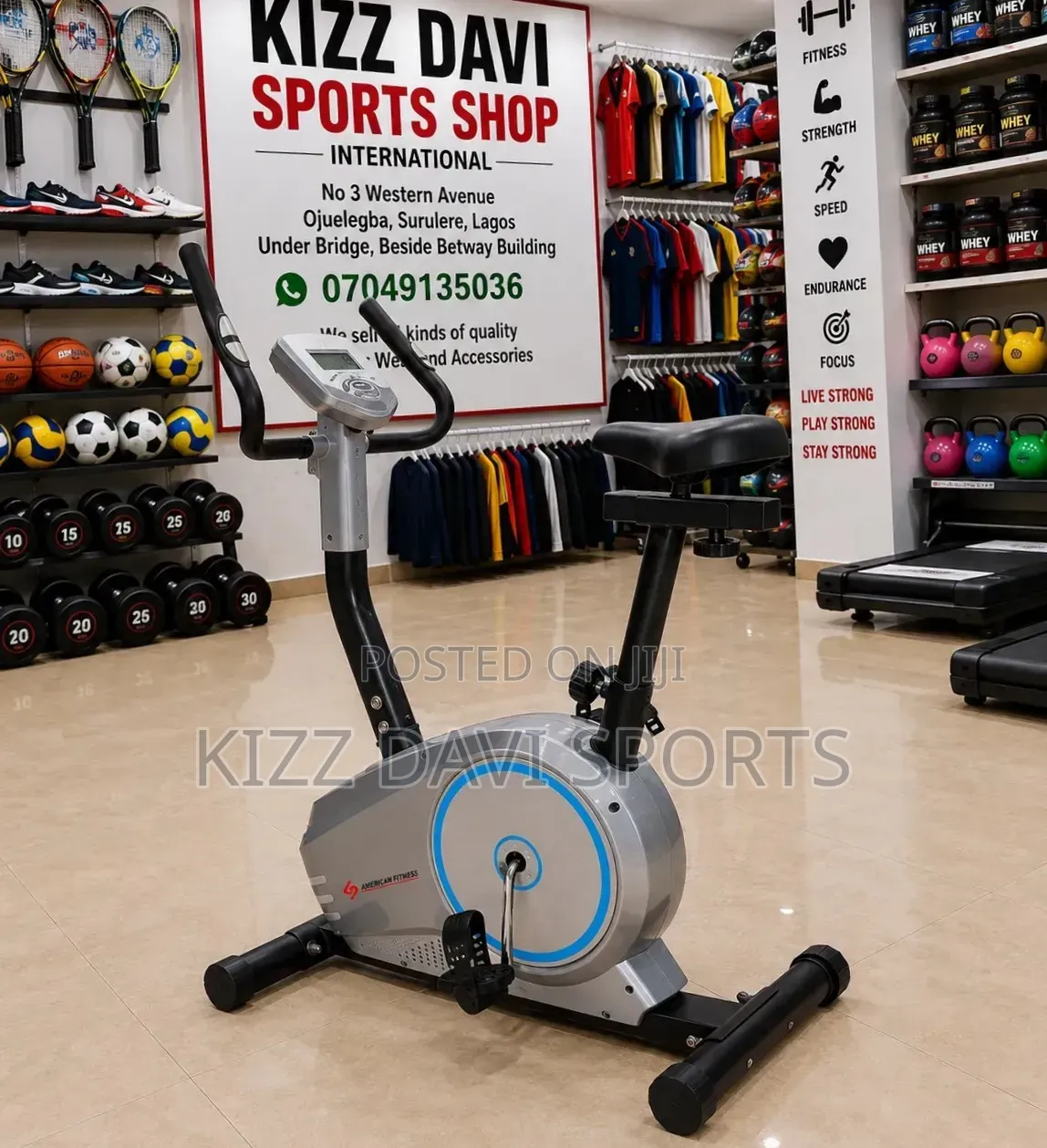 Magnetic Bike American Fitness