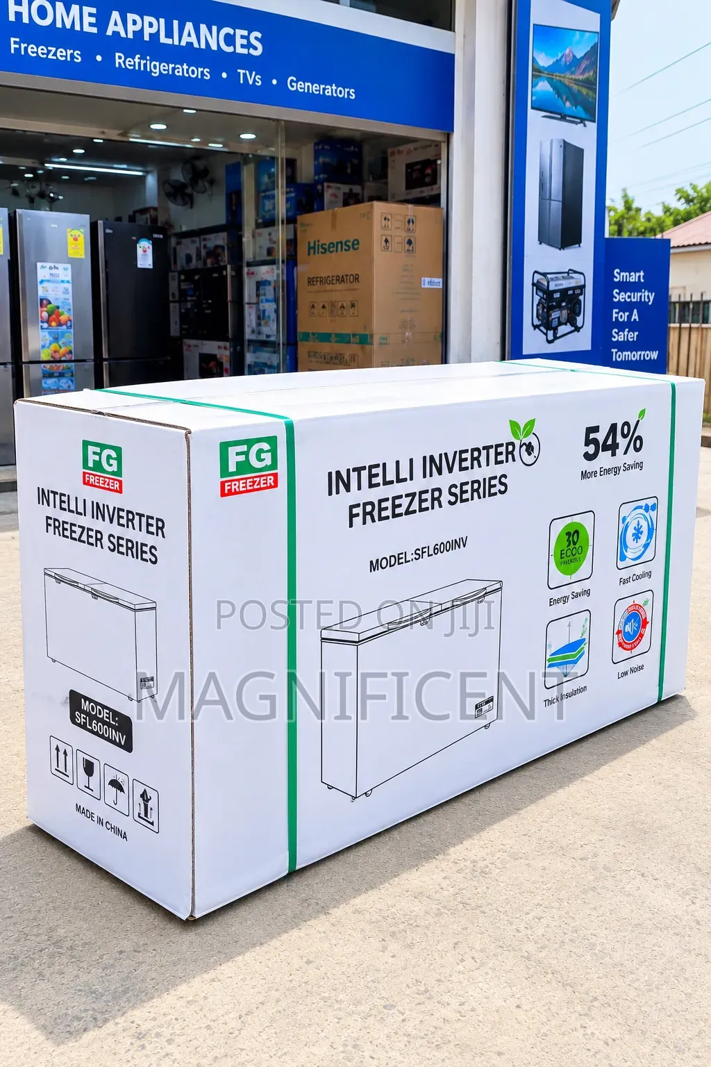 10 Year Warranty FG SFL600INV Intelli Inverter Scanfrost Chest Freezer