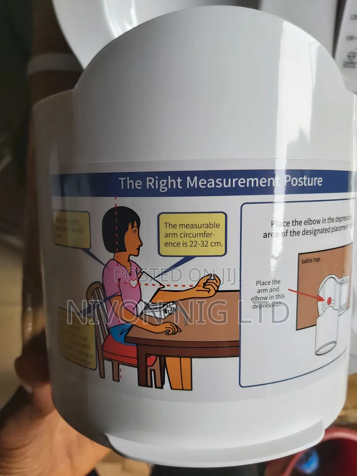 Upper Arm Self Test Blood Pressure Monitor