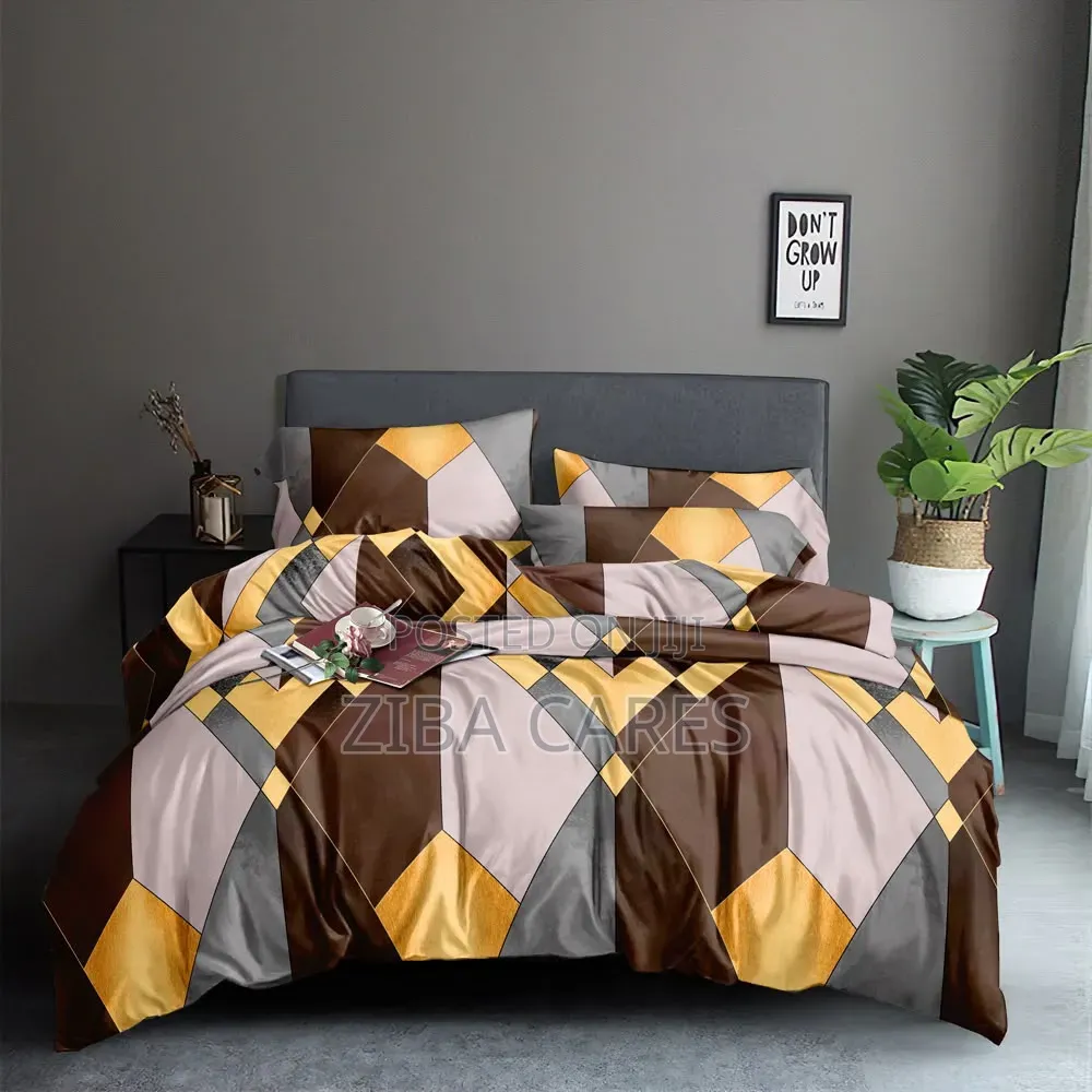 Double Fiber Thick Duvet Set With Bedsheets and Pillowcase