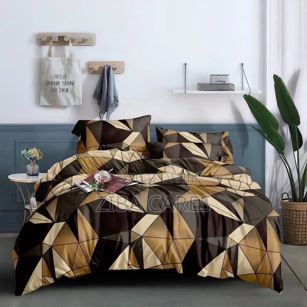 Super Thick Duvet Set With Bedsheets and 5pillowcase