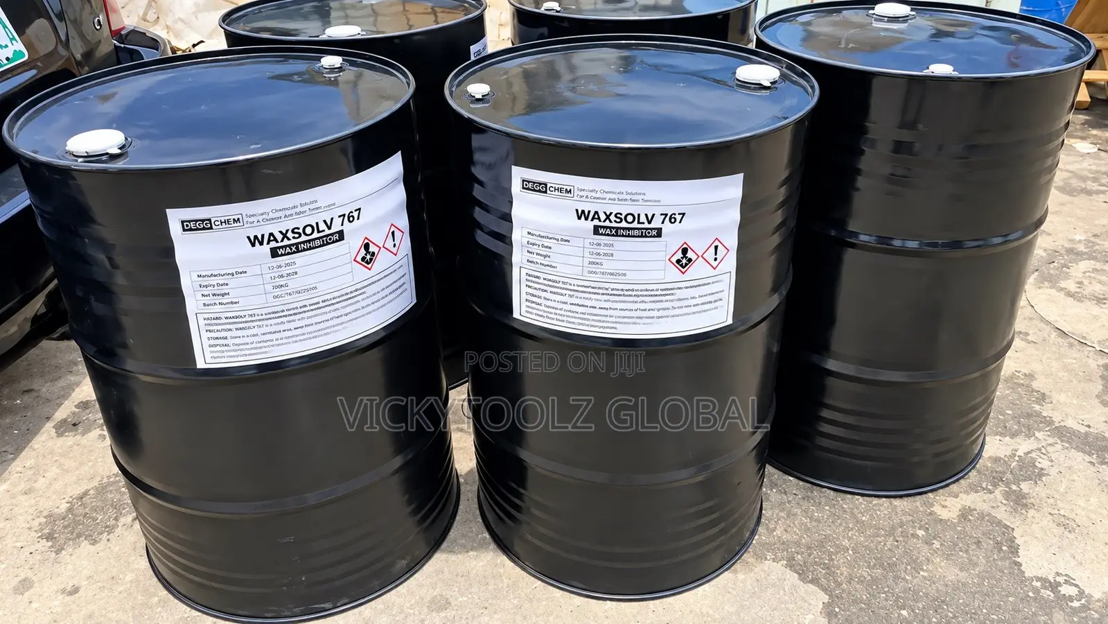 200Kg Drum of DEGGCHEM WAXSOLV 767 Wax Inhibitor