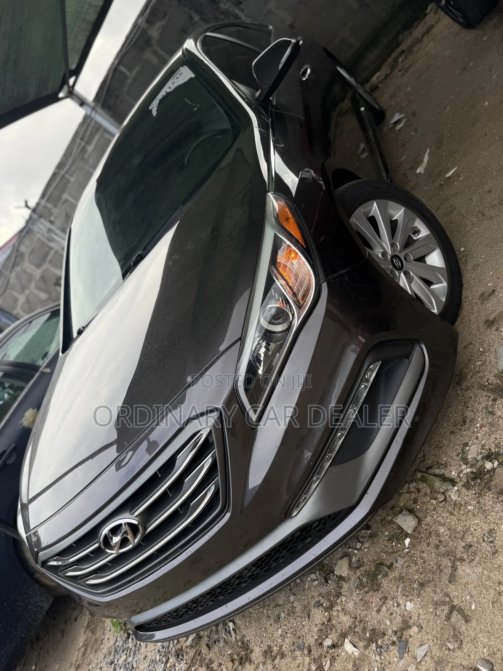 Hyundai Sonata Sport 2.0T Sedan FWD (2.0L 4cyl 6A) 2016 Gray