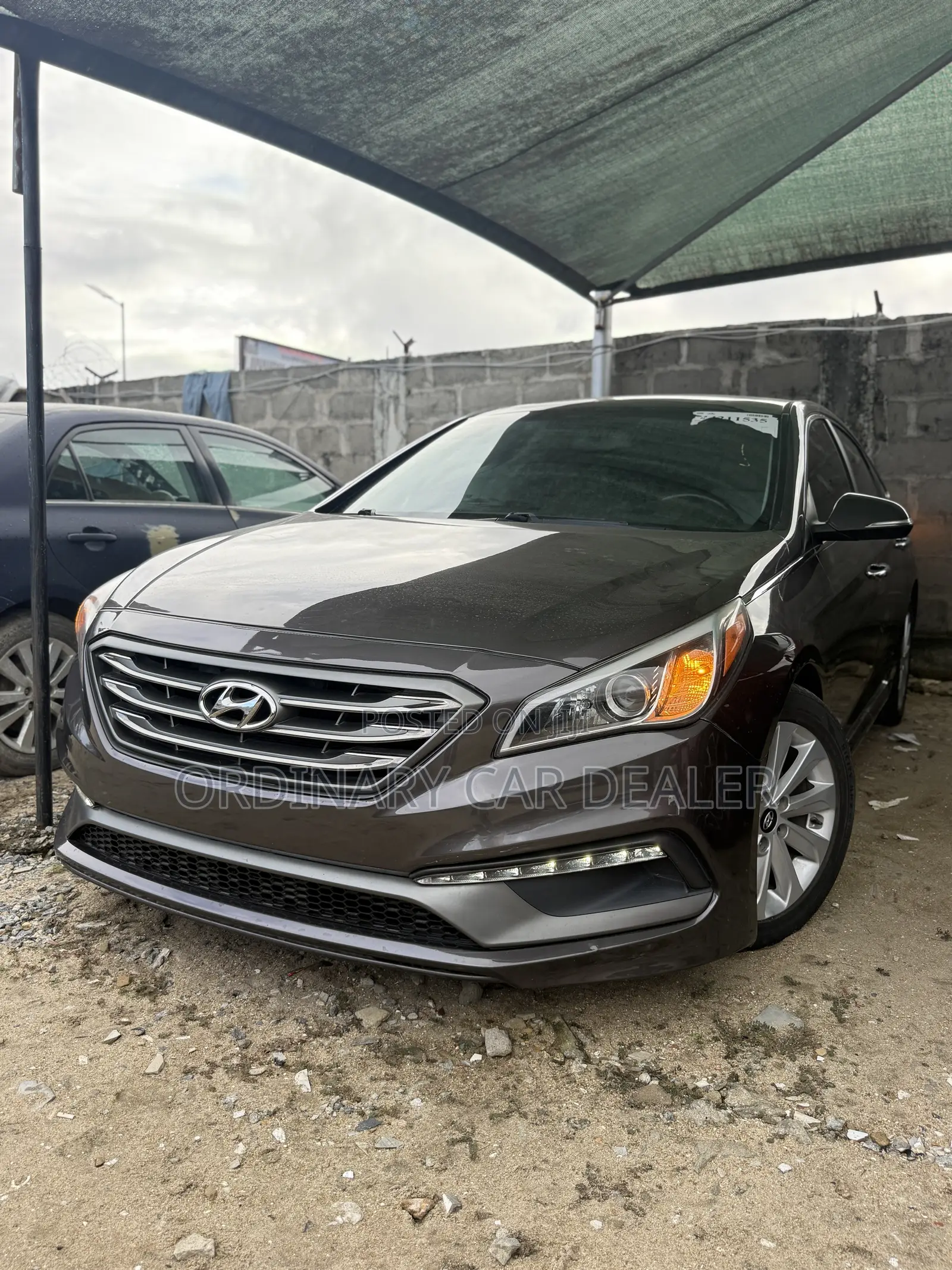 Hyundai Sonata Sport 2.0T Sedan FWD (2.0L 4cyl 6A) 2016 Gray