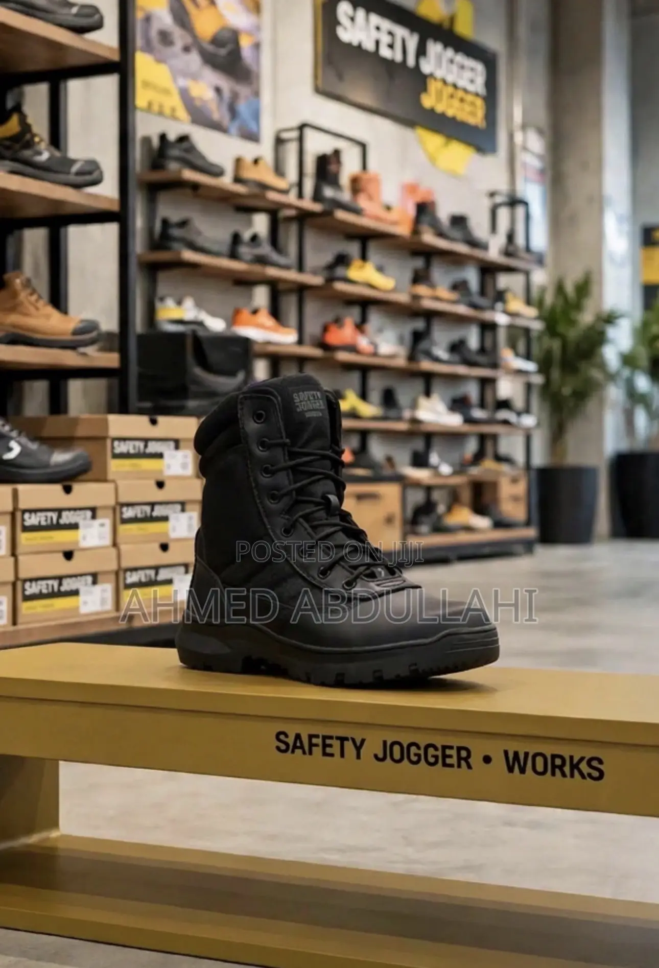 Tactic Safety Jogger Security Boot/ Desert Boot