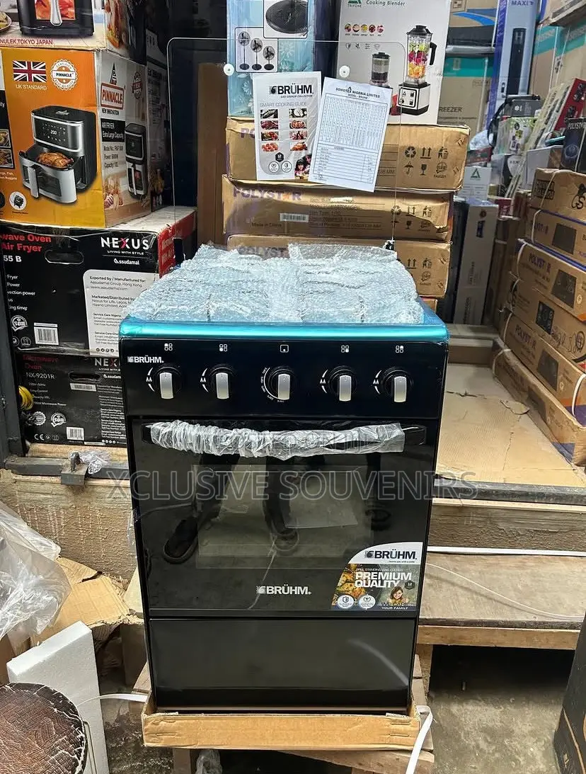 Bruhm 50by50 4 Burner Gas Cooker