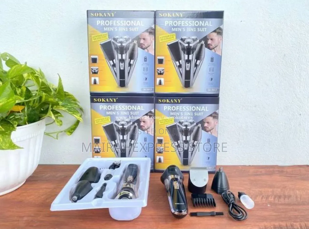 Sokany Professional 3-in-1 Men’s Grooming Kit.