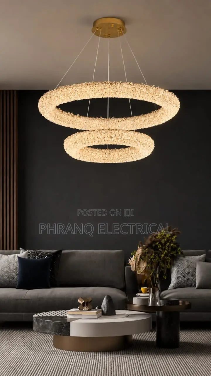 Pure Luxury Crystal LED Pendant Lights