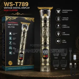 Vintage Digital Display Hair Clipper
