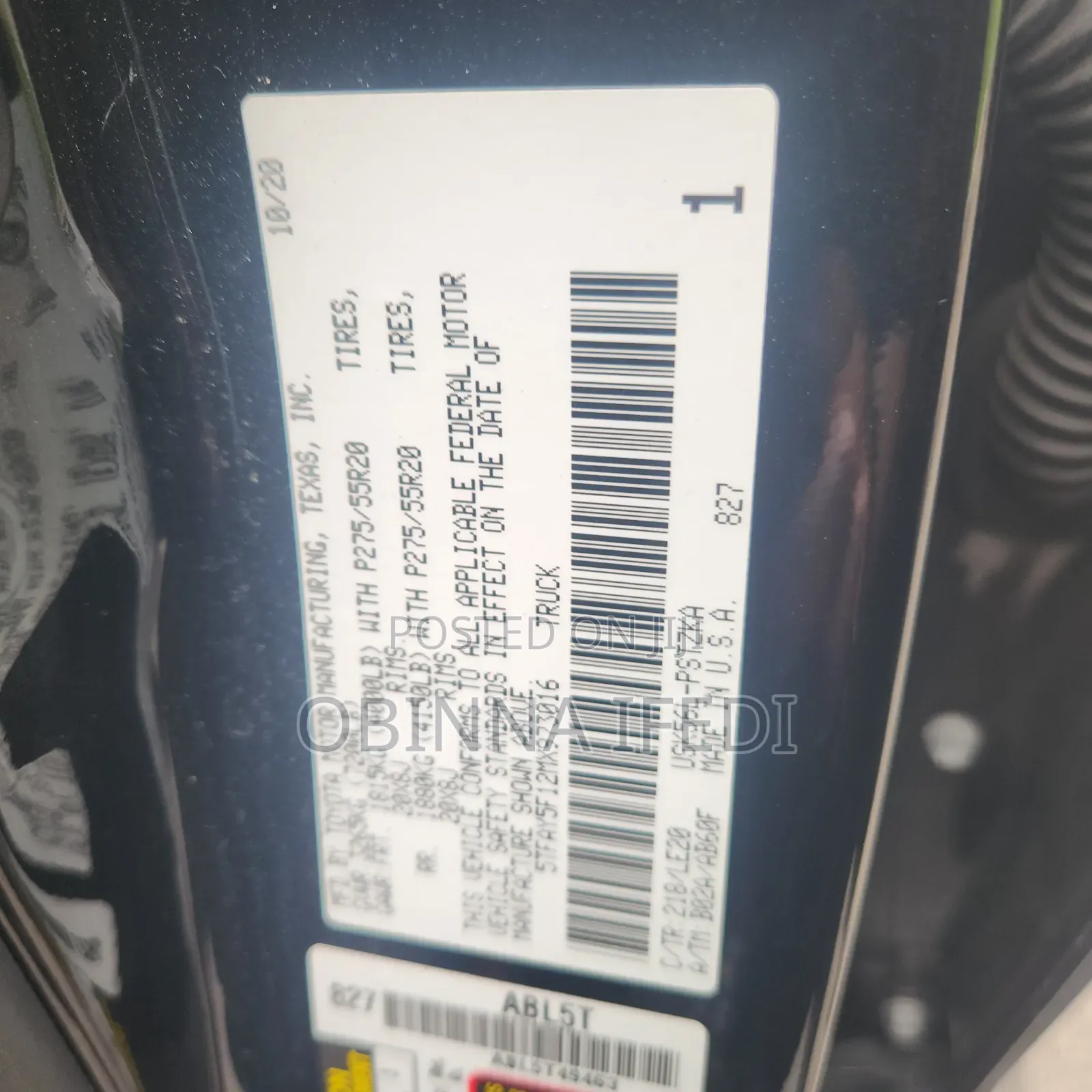 Toyota Tundra 2022 Black