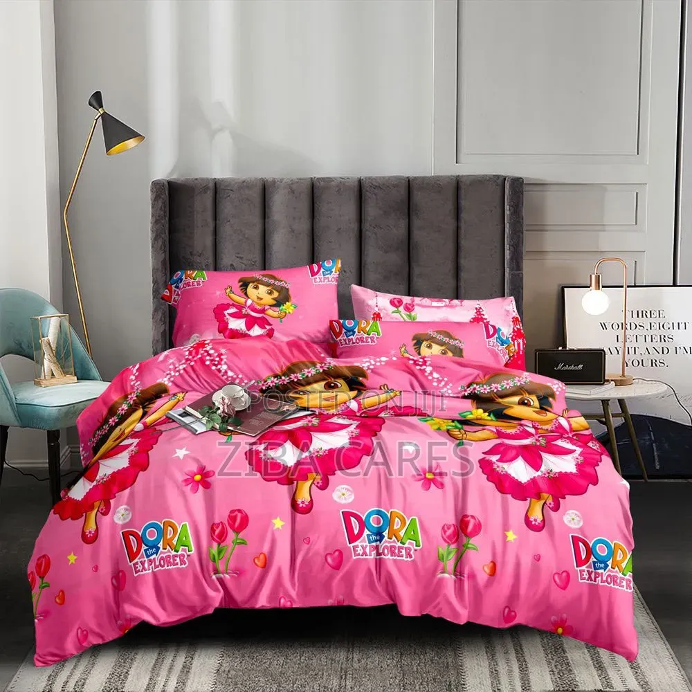 Cartoon Characters Bedding Sets With Pillowcase and Duvet Sets