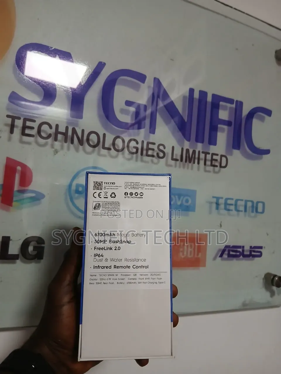 New Tecno Spark 50 128 GB Black
