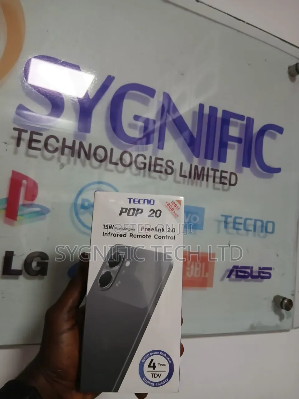 New Tecno Pop 20 128 GB Gray