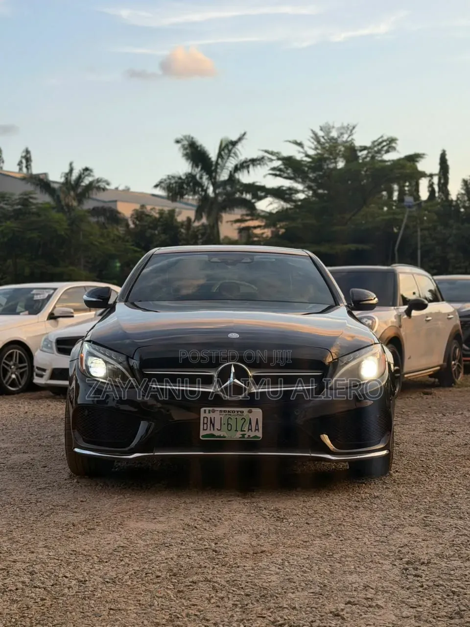 Mercedes-Benz C400 4Matic AWD Sedan (3.0L V6 7A) 2015 Black