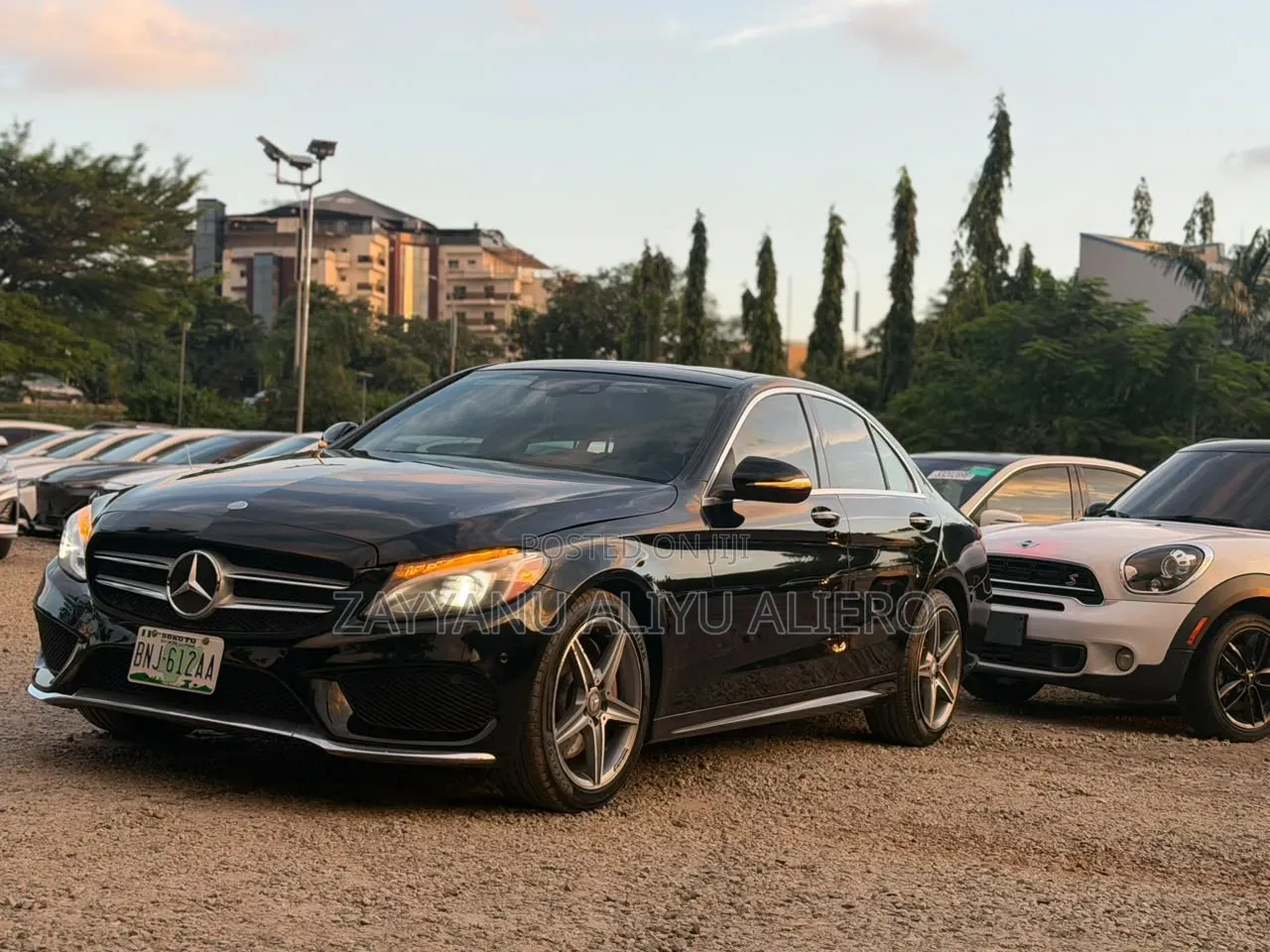 Mercedes-Benz C400 4Matic AWD Sedan (3.0L V6 7A) 2015 Black