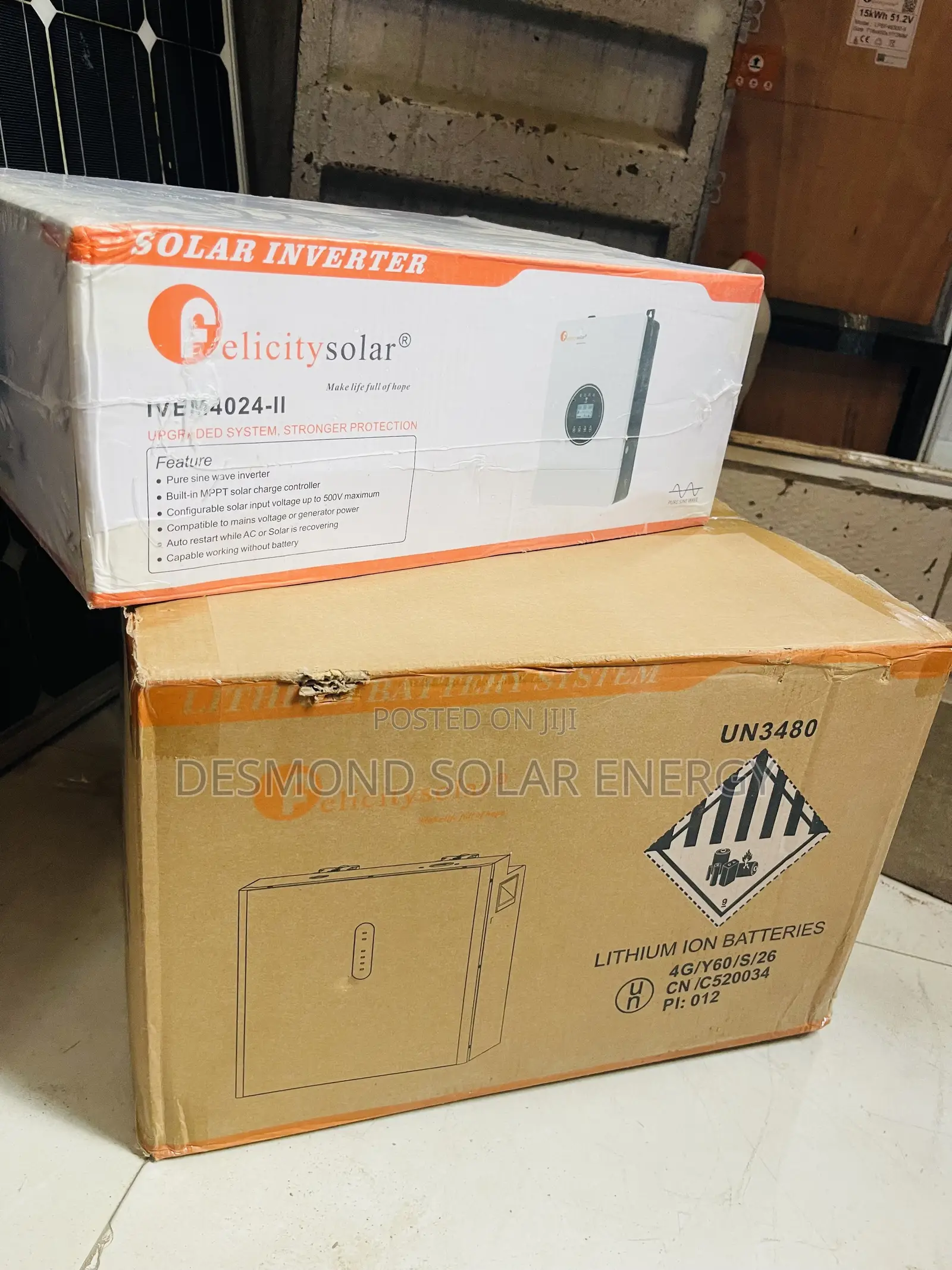 5kwh 24v Felicity Solar Lithium Ion Batteries on Discount Price Now