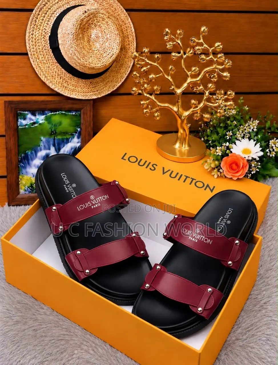 Original LV Slippers for Boss Ladies