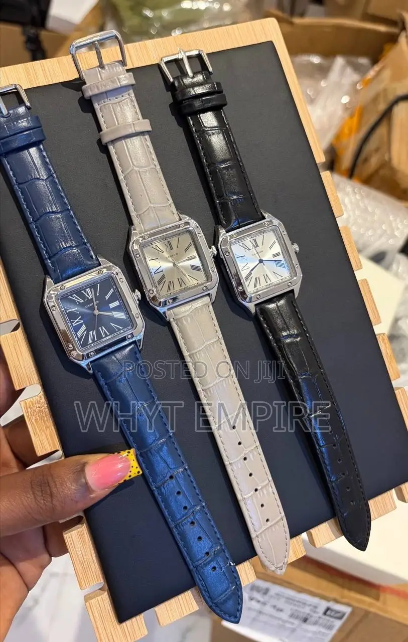 Cartier Leather Strap Watch