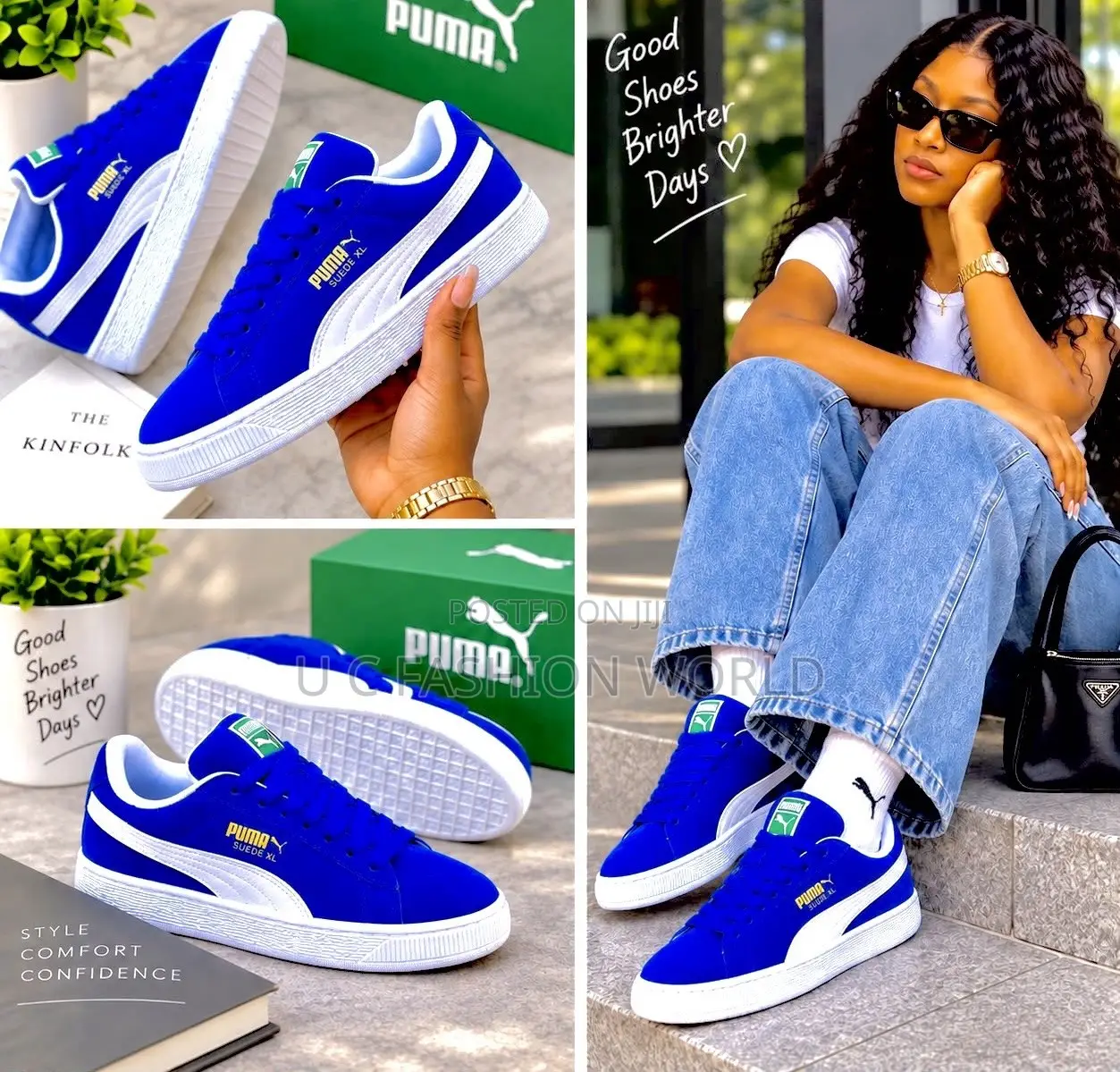 Original Unisex Blue Puma Sneakers