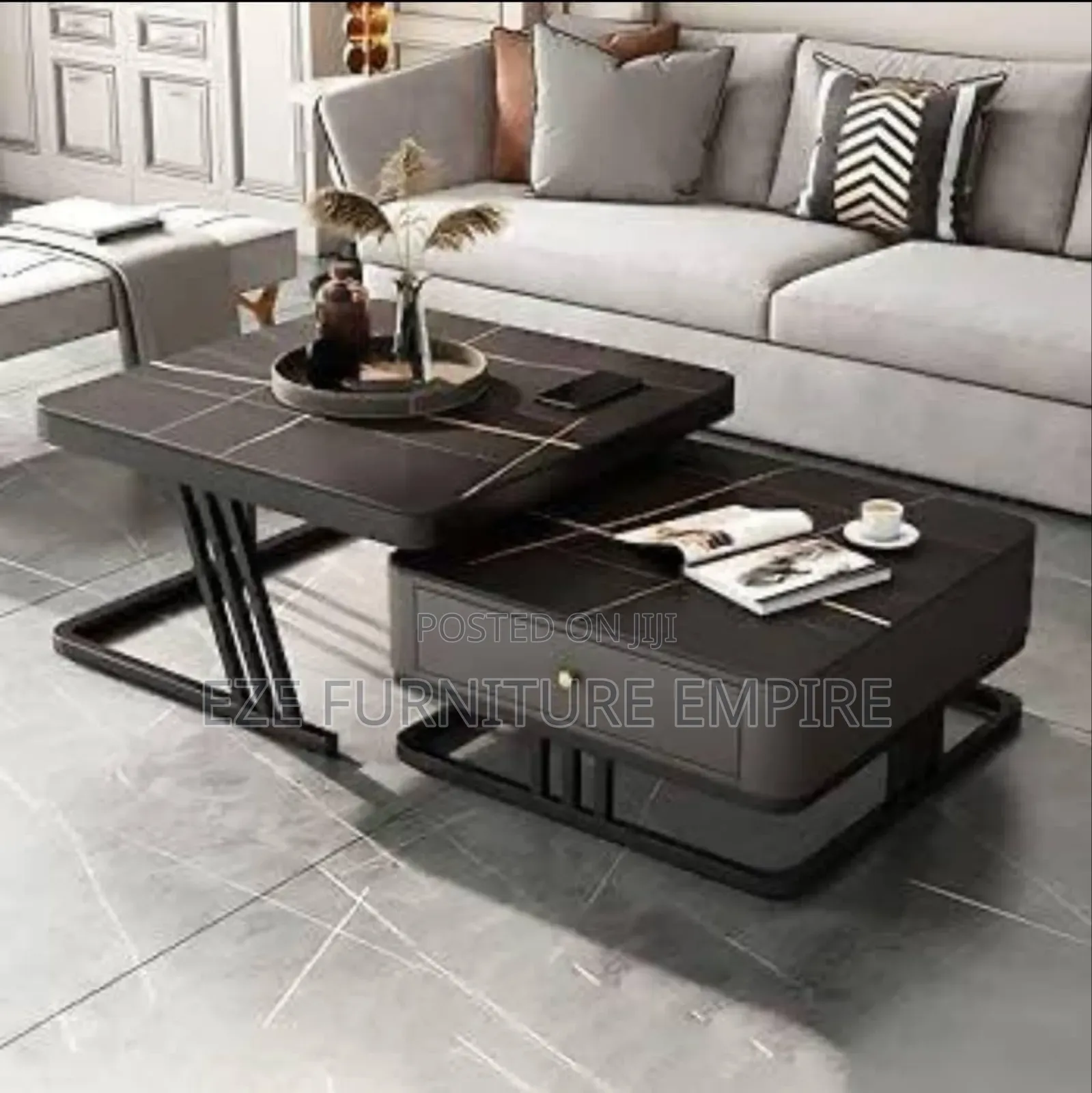 2in1 Square Center Table