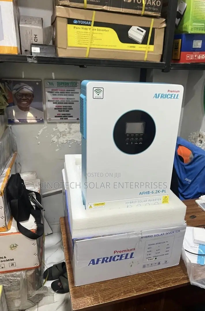 Africell 6.2kva 48v Hybrid Solar Inverter Available