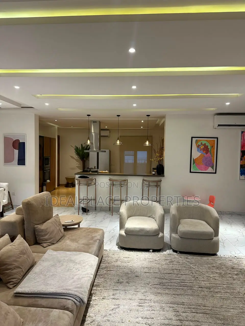 Furnished 3bdrm Apartment in Ikate for rent