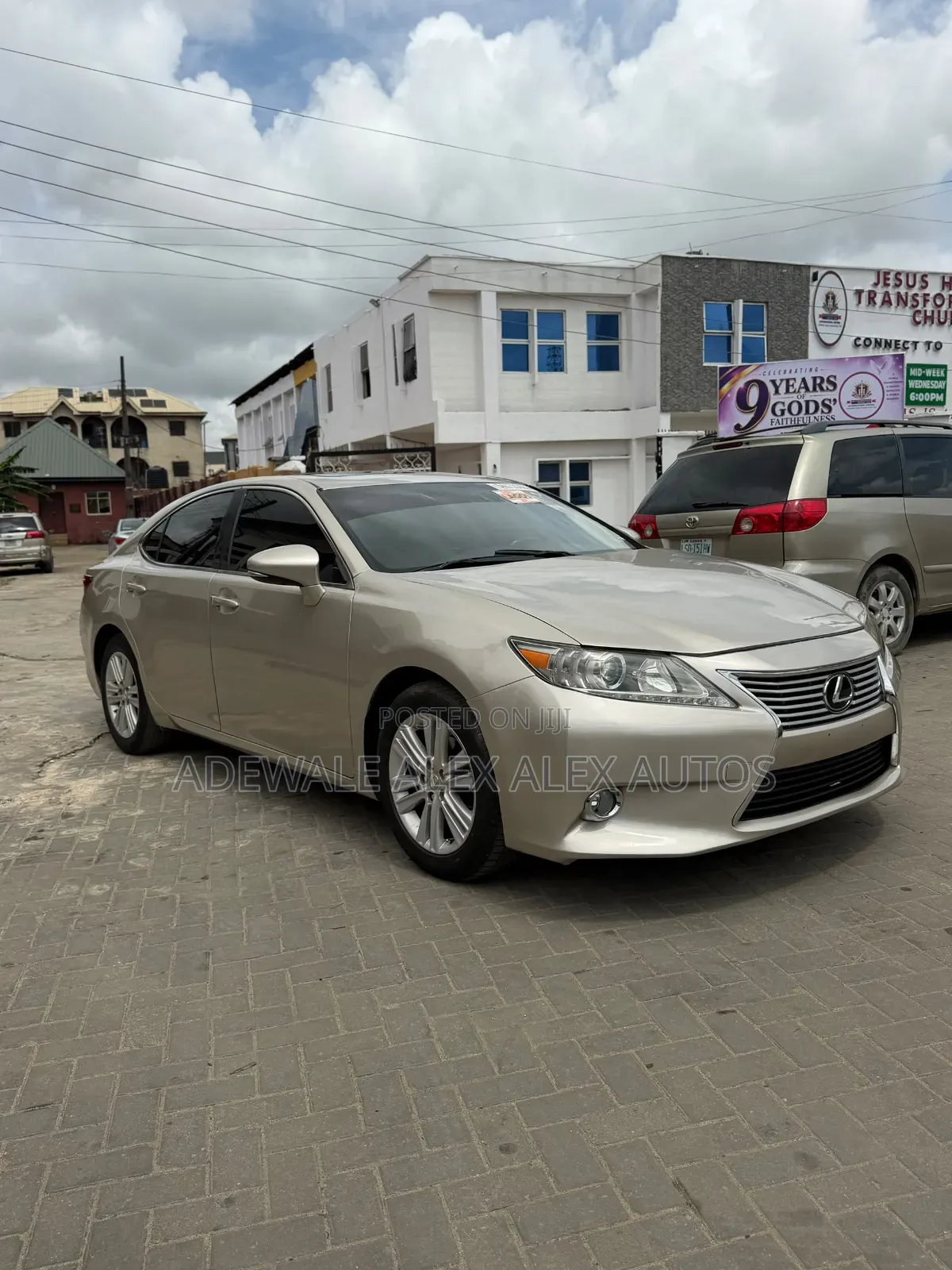 Lexus ES 2014 Gold