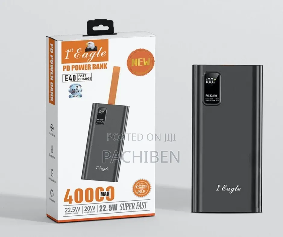 40,000mAH SuperFast POWER BANK