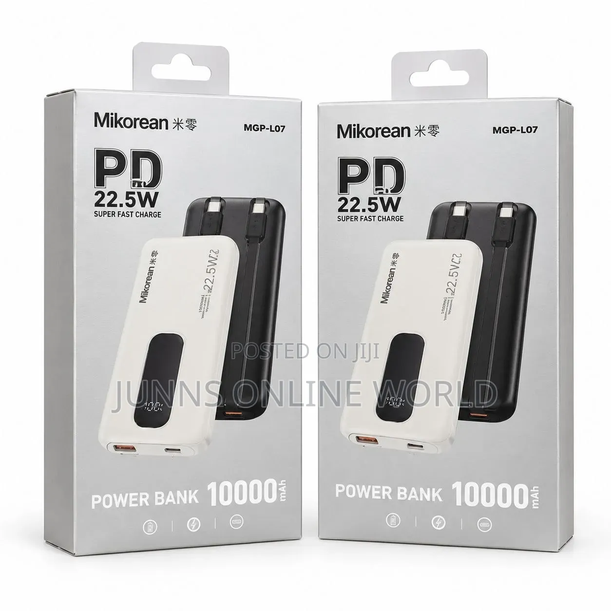 Mikorean MGP-L07 10000mAh Power Bank