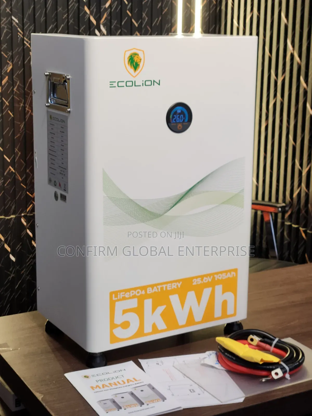 5KWh 24V LiFePO4 Battery for Home Solar System