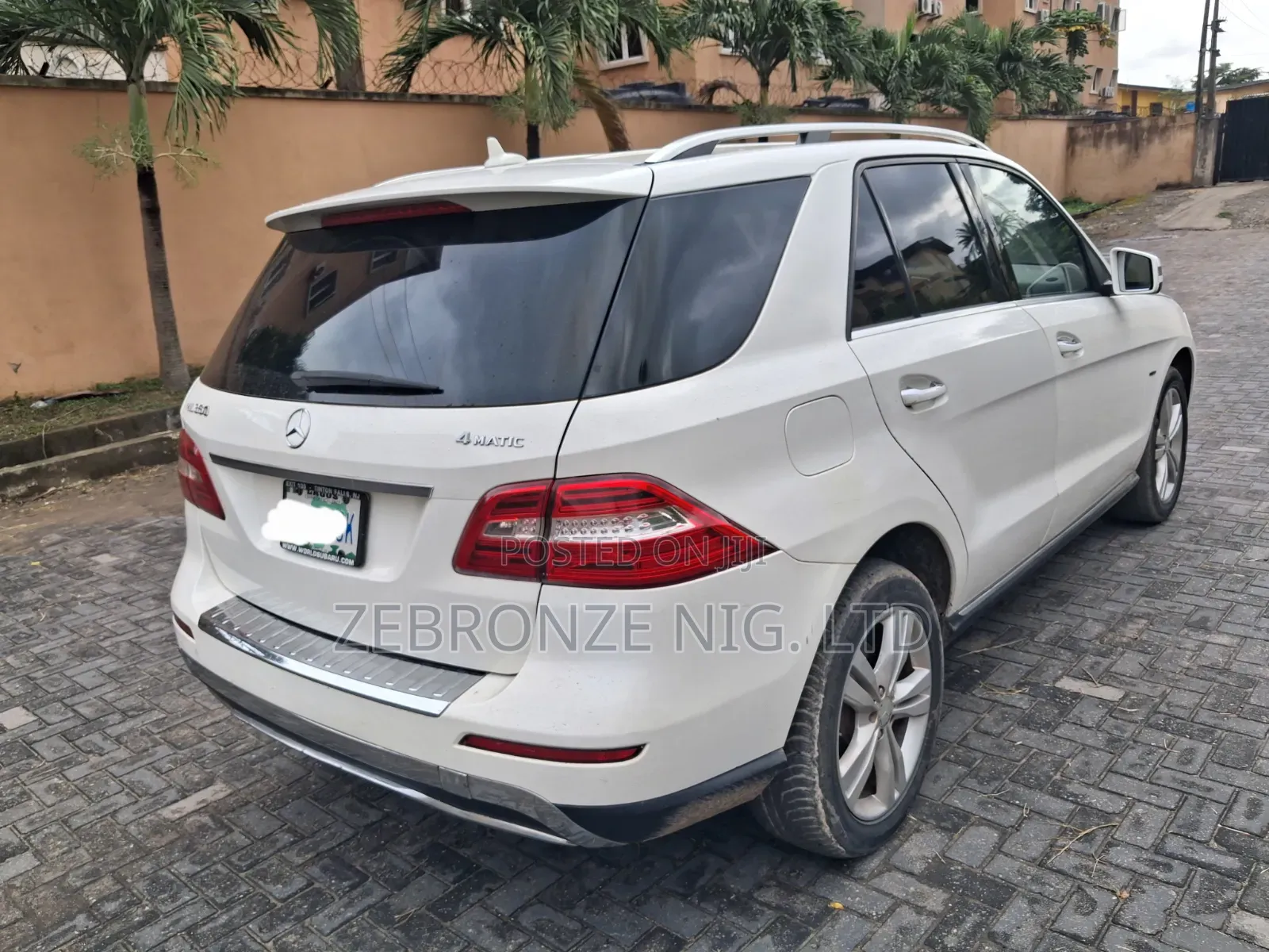Mercedes-Benz M Class 2012 White